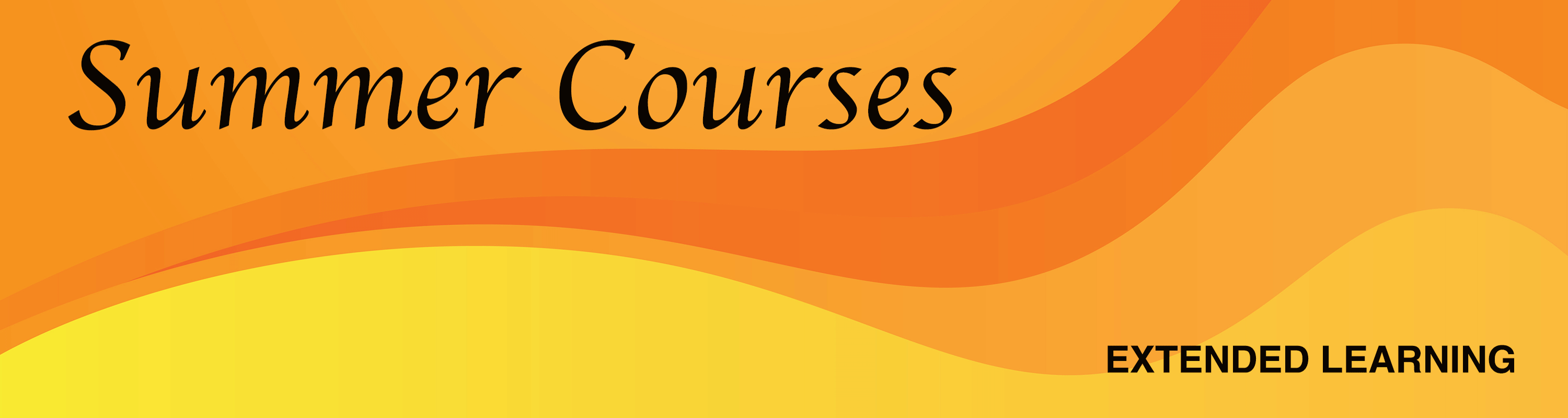 Summer 2026 courses